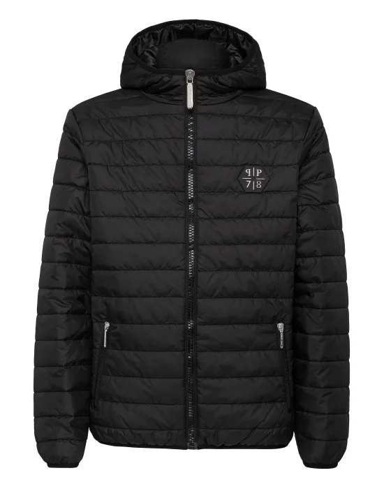 Nylon Jacket Slim Cut