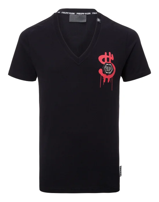 T-shirt V-Neck SS "Bis Monopoli"
