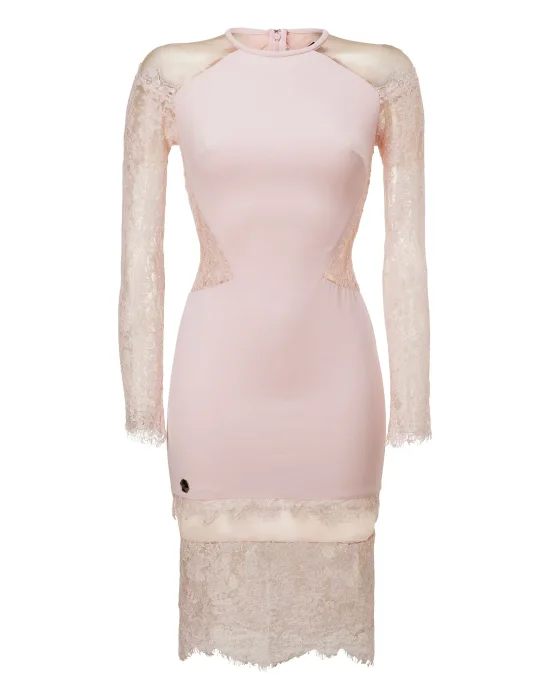 Short Dress "Laced Lack"