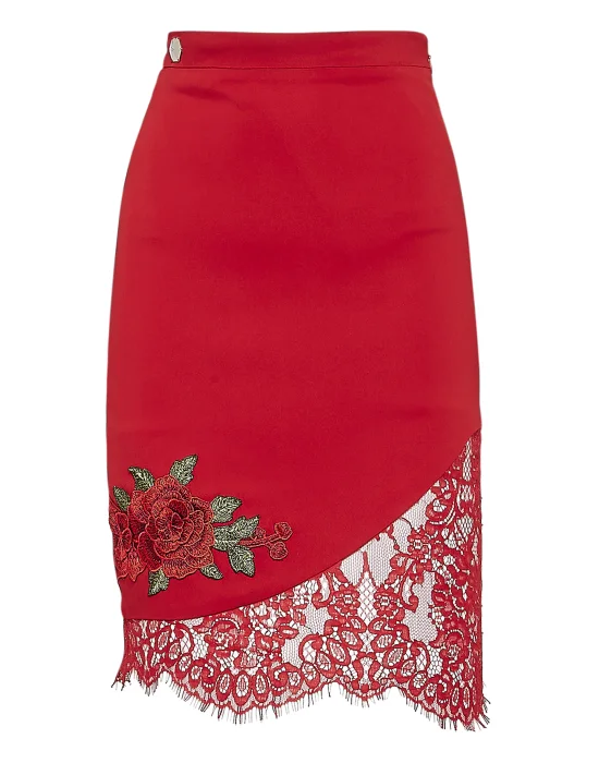 Short Skirt "Pizzo Sea"