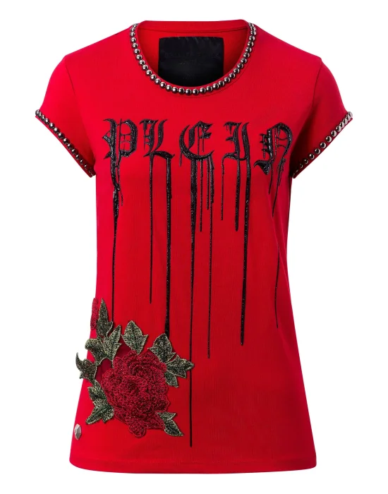 T-shirt Round Neck SS "Shiny rose"