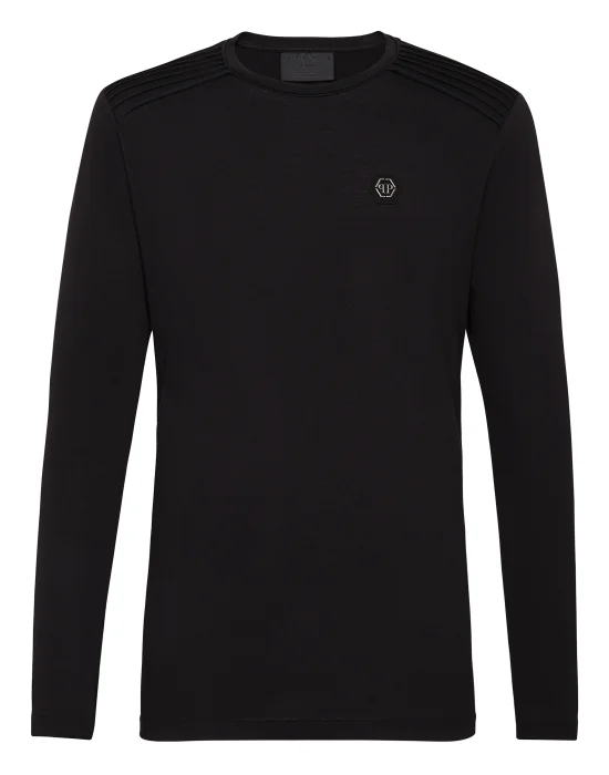 T-shirt Round Neck LS Statement