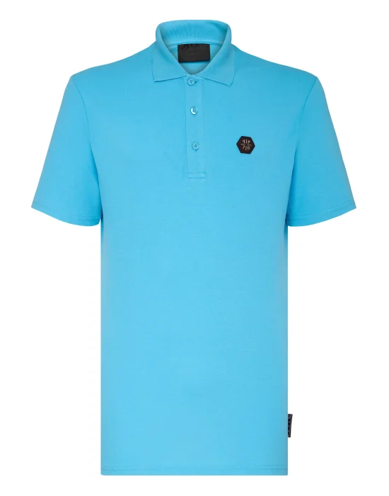 Slim Fit Polo shirt SS Hexagonal