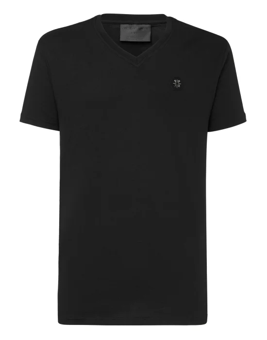 T-shirt V-Neck SS Hexagon tiger