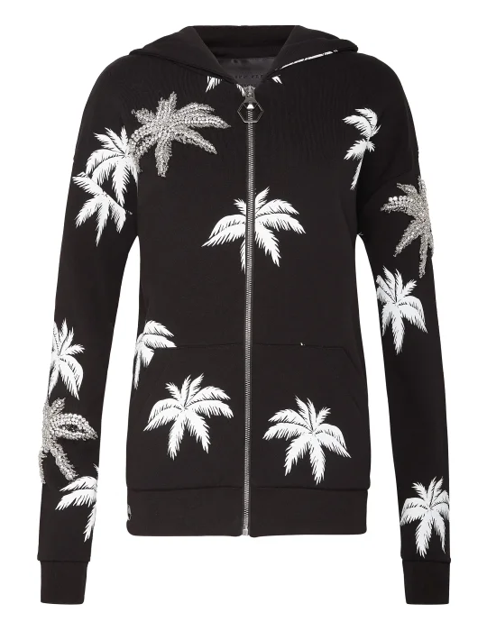 Hoodie Sweatjacket Aloha Plein