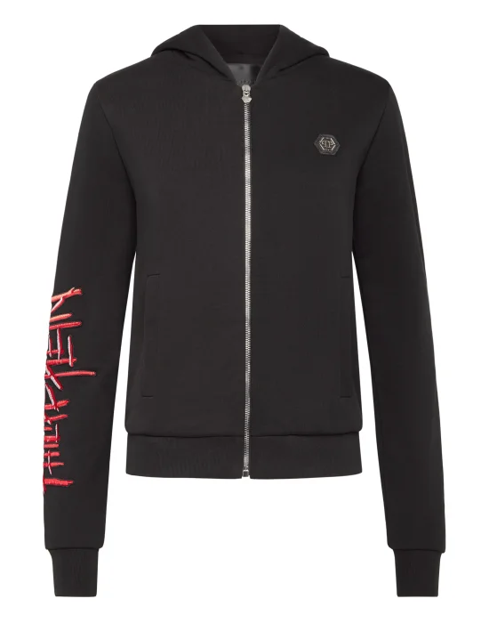 Hoodie Sweatjacket Skull