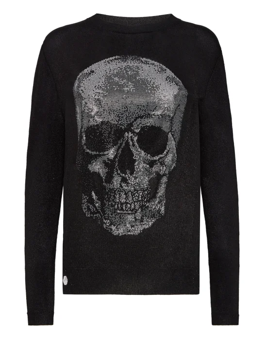 Pullover Polo-Neck LS Skull
