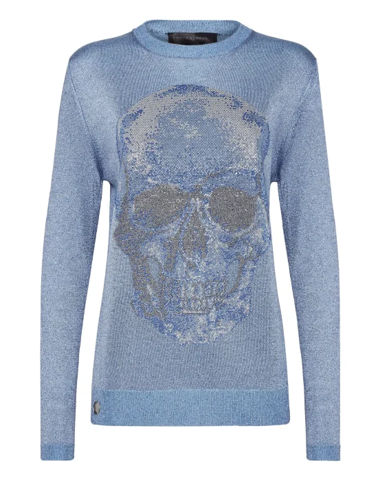 Pullover Polo-Neck LS Skull