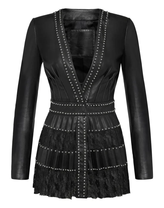 Leather Jacket Lace