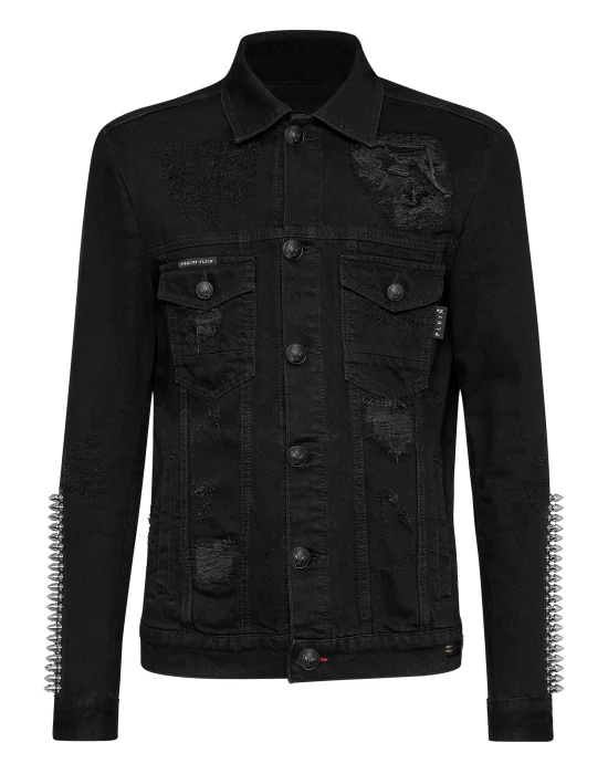 Denim Jacket Destroyed