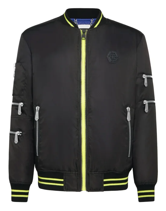 Nylon Bomber Plein Star