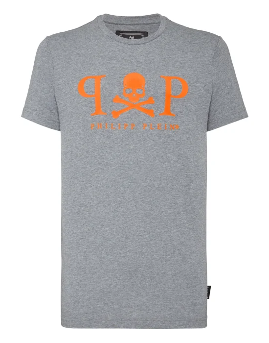 T-shirt Platinum Cut Round Neck