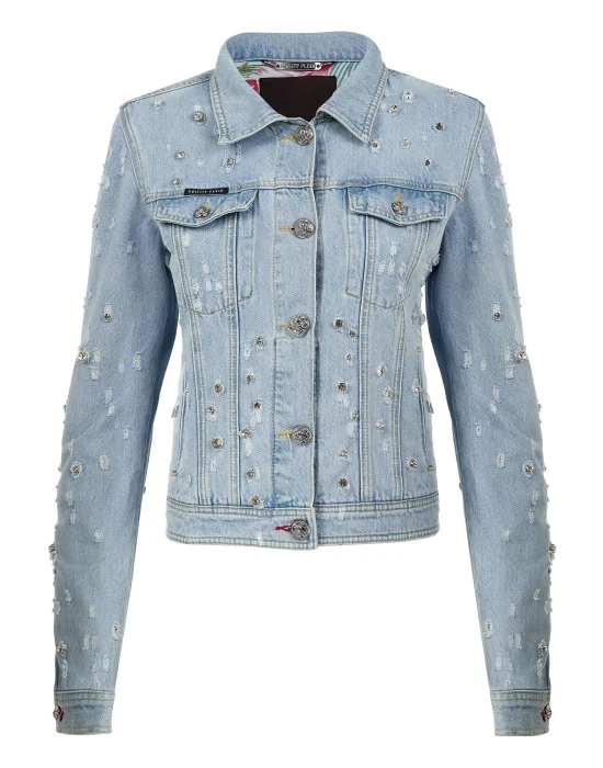 Denim Jacket Crystal