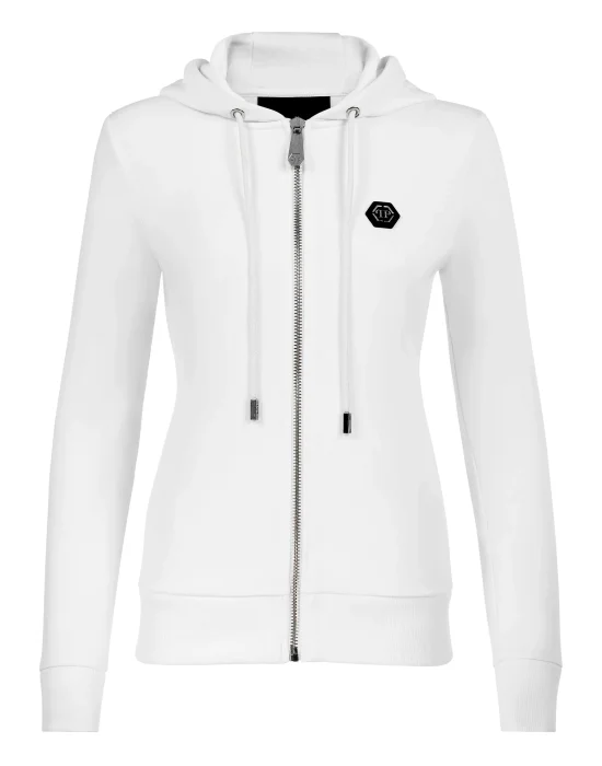 Hoodie Sweatjacket Hexagon