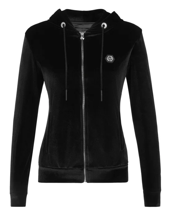 Hoodie Sweatjacket Plein Star
