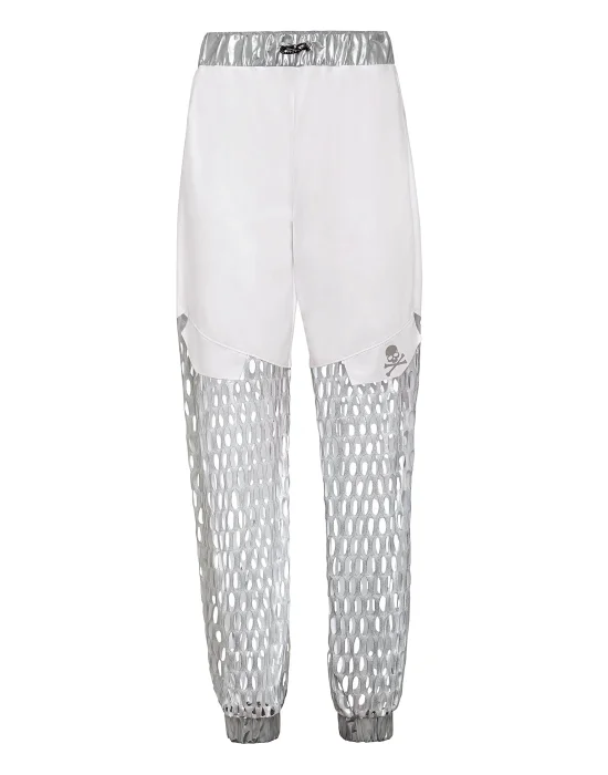 Nylon Jogging Trousers Metal Sport