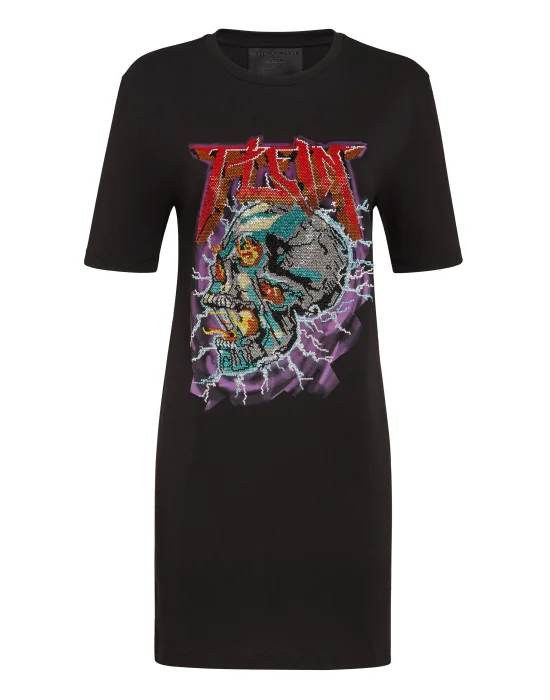 T-Shirt Short Dresses Rock PP