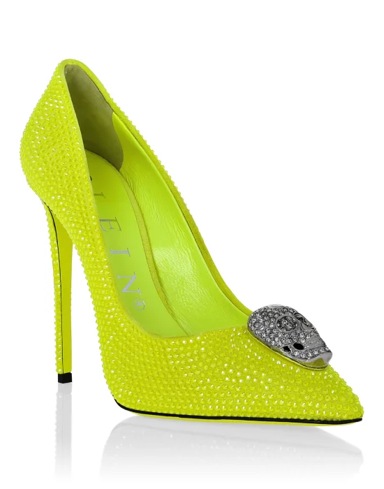 Decollete Hi-Heels Skull