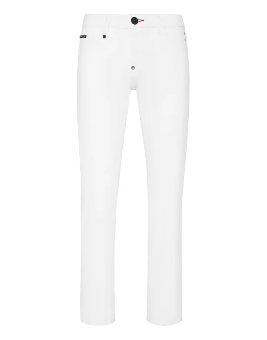 Denim Trousers Straight Cut