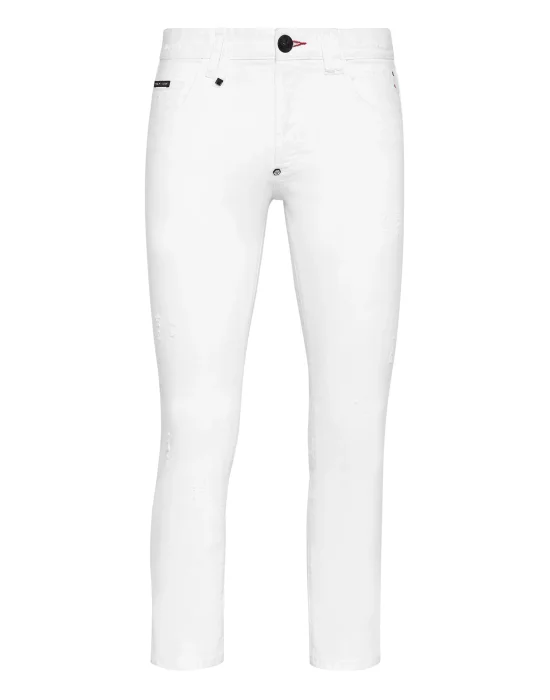 Denim Trousers Straight Cut