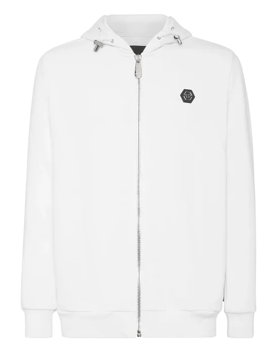 Hoodie Sweatjacket Full Zip Iconic Plein