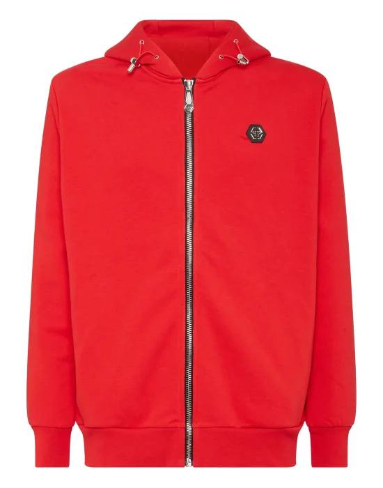 Hoodie Sweatjacket Full Zip Iconic Plein