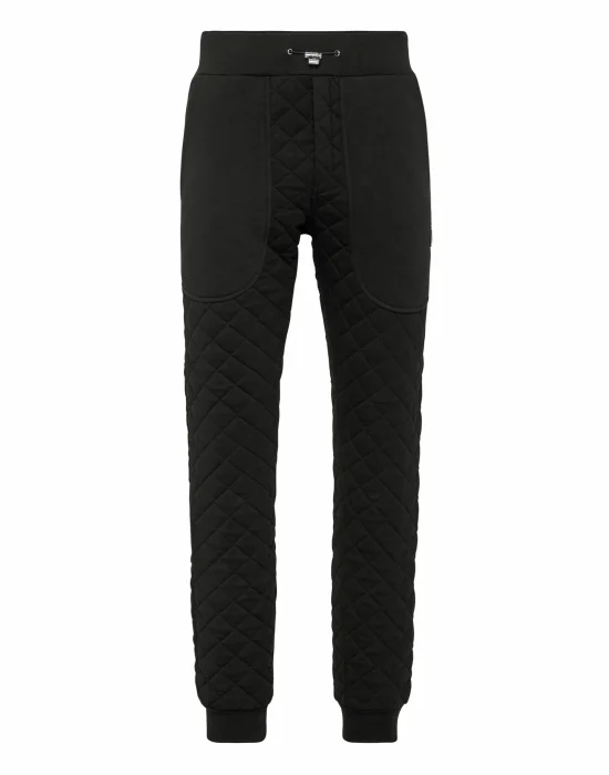 Jogging Trousers Quilted Hexagon