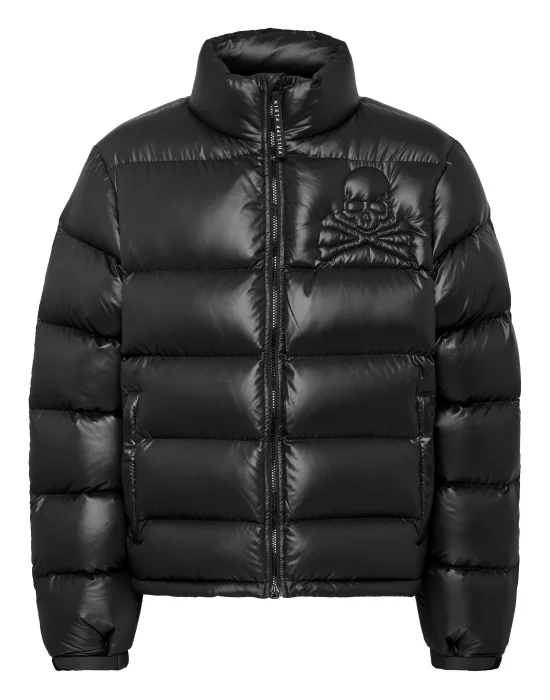 Nylon Oversize Jacket Skull