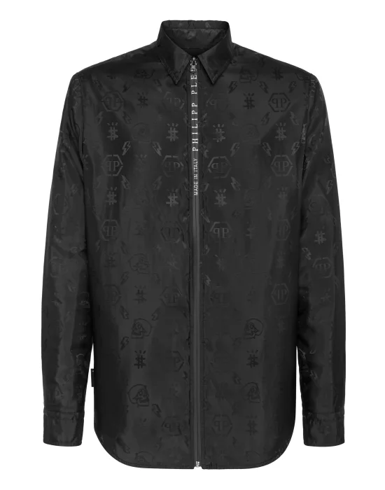 Nylon Shirt Oversize Cut Monogram