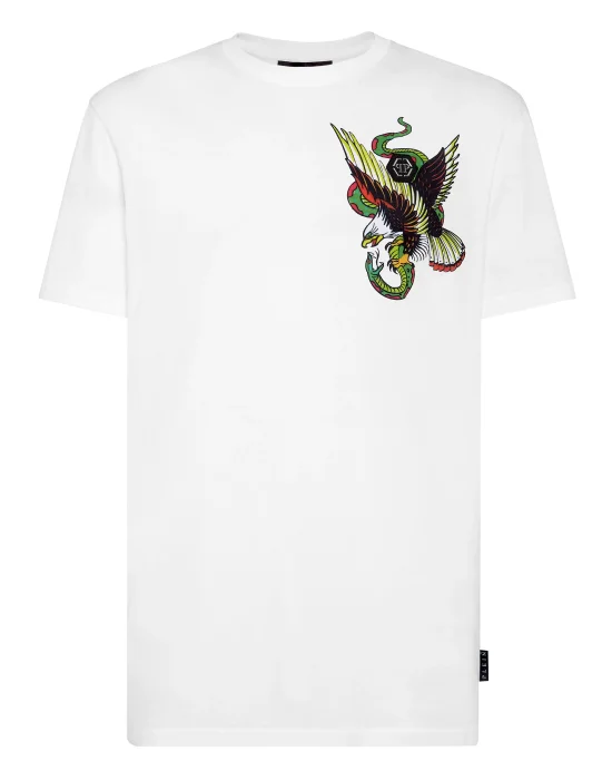 T-shirt Round Neck SS Stones Gothic Plein
