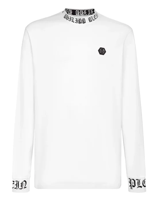 T-shirt Round Neck LS Gothic Plein