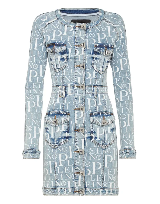Denim Dress Cargo All over PP