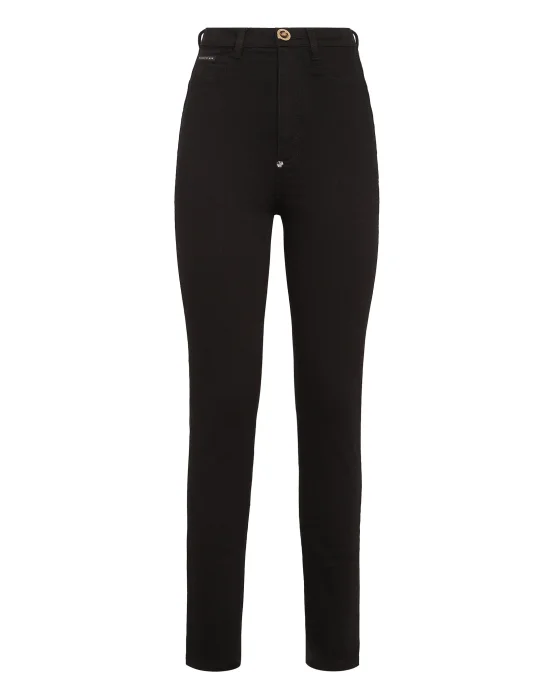 Super High Waist Jegging Skull