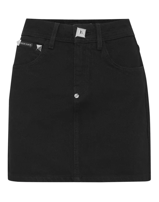 Denim Mini Skirt