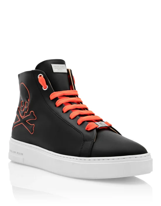Hi-Top Sneakers Skull