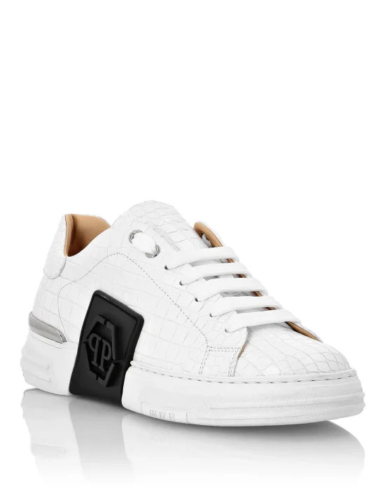LO-TOP SNEAKERS PHANTOM KICK$ COCCO PRINT HEXAGON