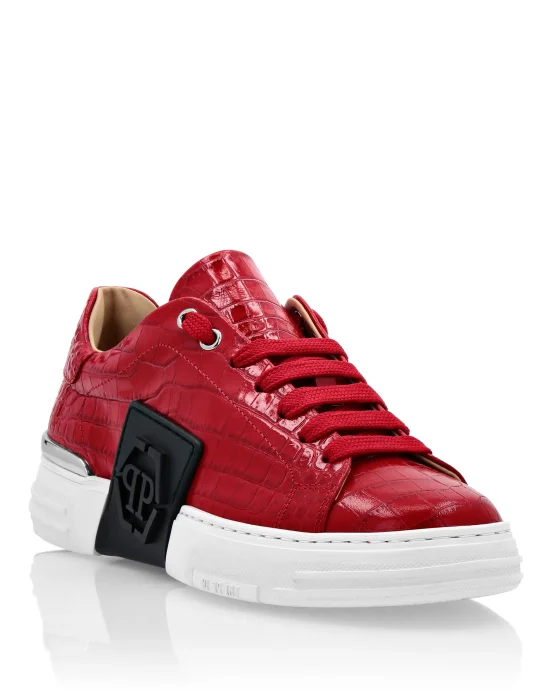 LO-TOP SNEAKERS PHANTOM KICK$ COCCO PRINT HEXAGON