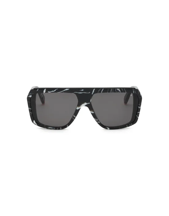 Sunglasses Rectangular Oversize PLEIN HEXAGON