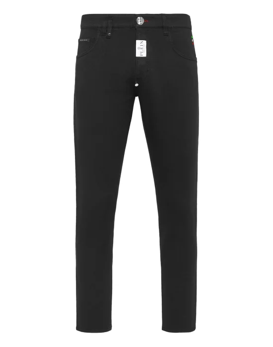 Denim Trousers Skinny Fit Hexagon