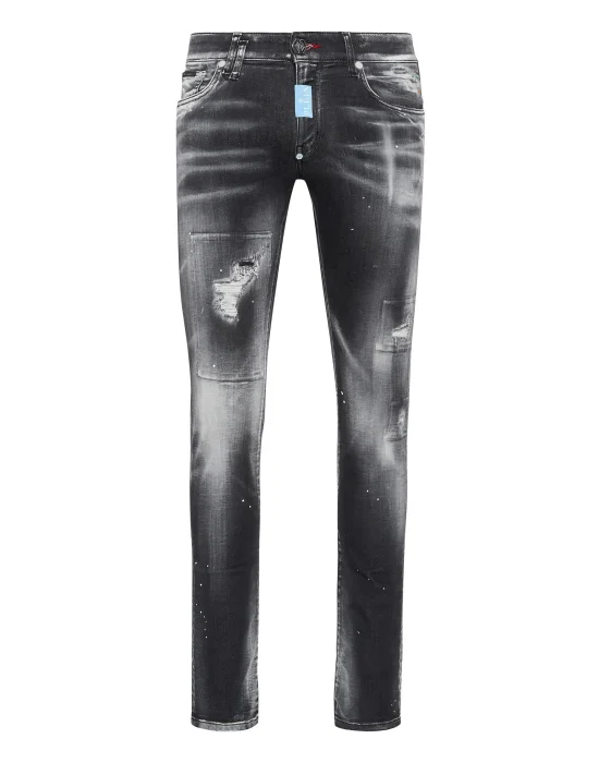 Denim Trousers Super Fit Hexagon