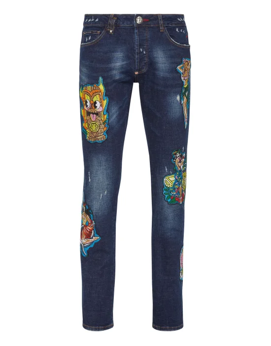 Denim Trousers Super Straight Cut Hawaii
