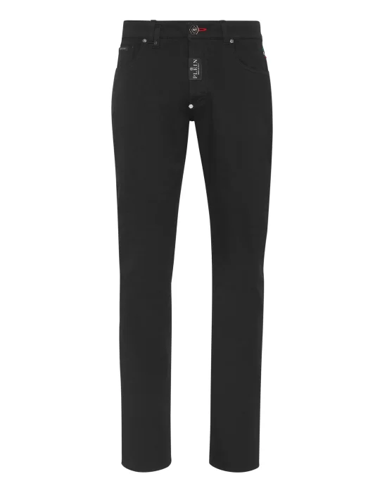 Denim Trousers Super Straight Cut "Premium"