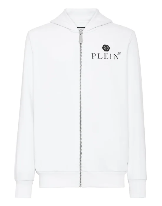 Hoodie Sweatjacket Hexagon