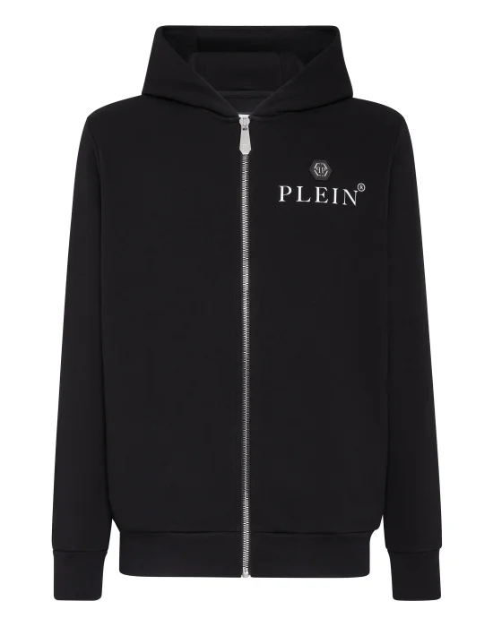 Hoodie Sweatjacket Hexagon