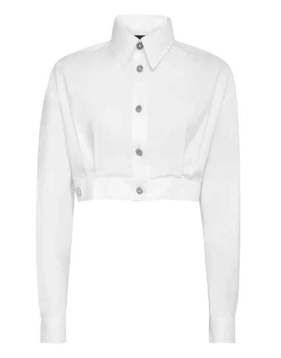 Cropped Shirt LS