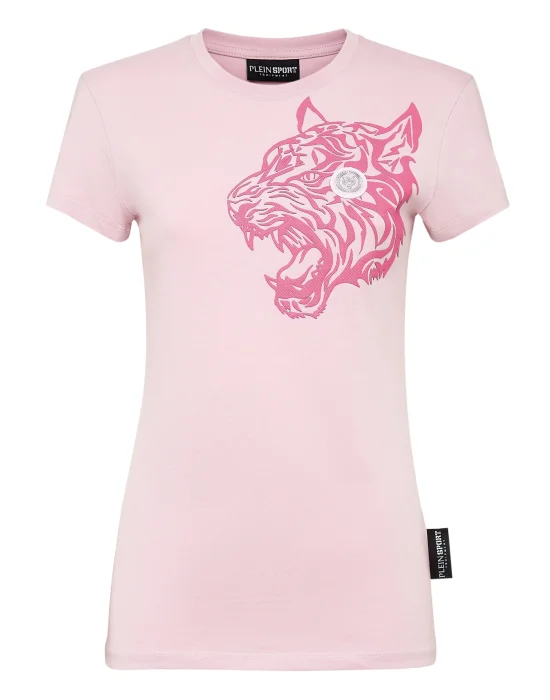 T-shirt Round Neck Sexy Pure Fit Tiger