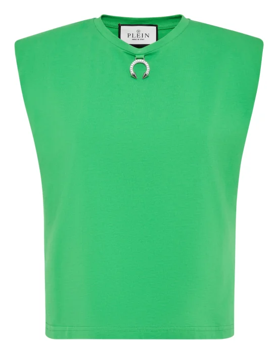 Shoulder Pads Tank Top Basic