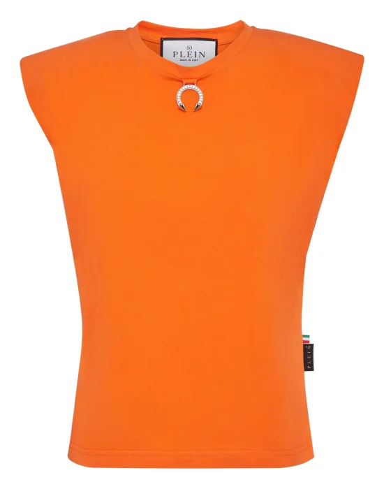 Shoulder Pads Tank Top Basic