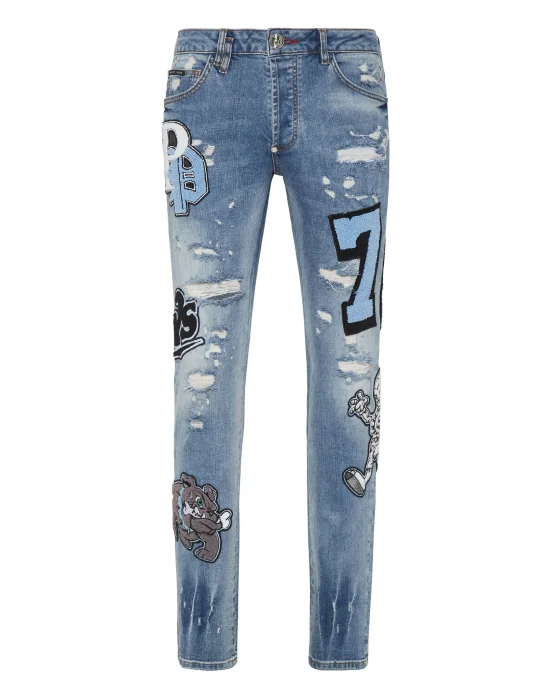 Denim Trousers Super Straight Cut