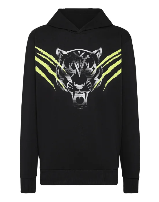 Hoodie Sweatshirt Tiger Line